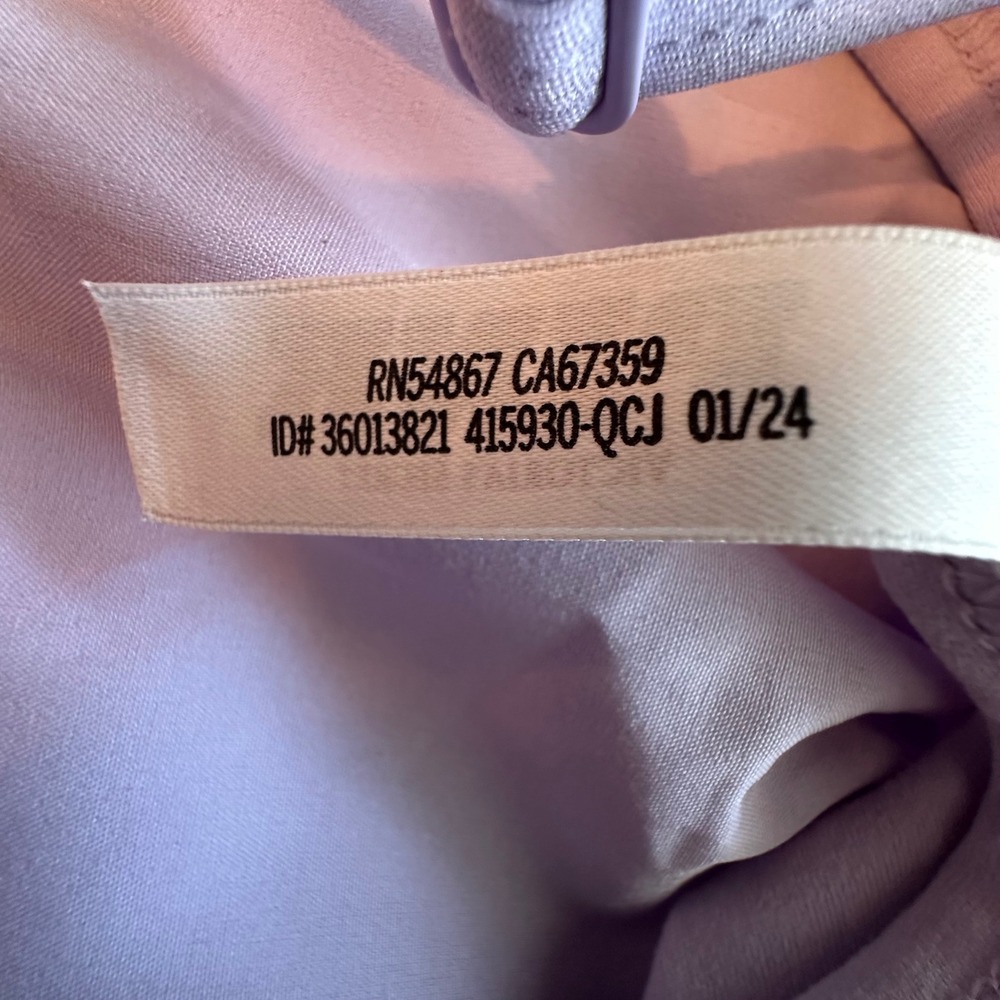 PINK Victoria's Secret Ultimate Runsie‎ Pastel Lilac Lavender XL Corset-Inspired - Picture 12 of 15